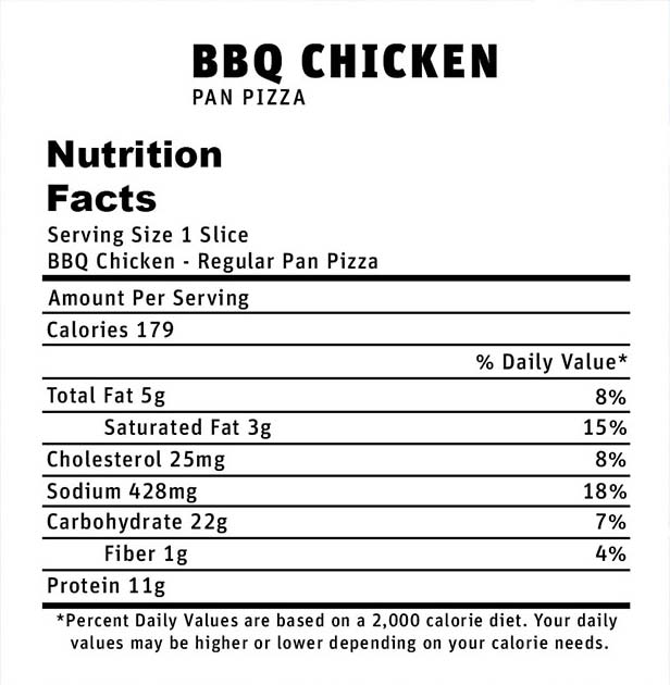Pizzas By Pizza Hut Pizza Nutrition Pizza Menu Pizza Hut Brunei