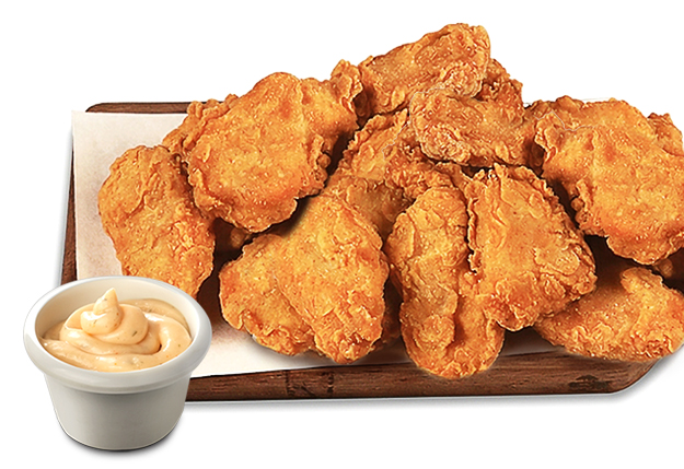 Spicy Chicken Nuggets & Honey Butter Dip