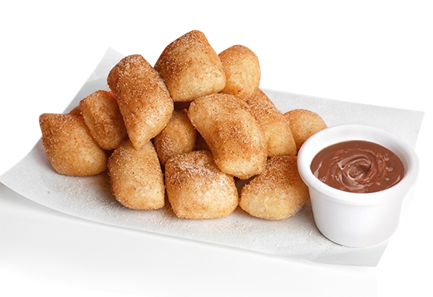 Cinnamon Puffs & Chocolate Dip