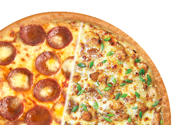 SPLITZZA Honey Garlic Chicken & Pepperoni