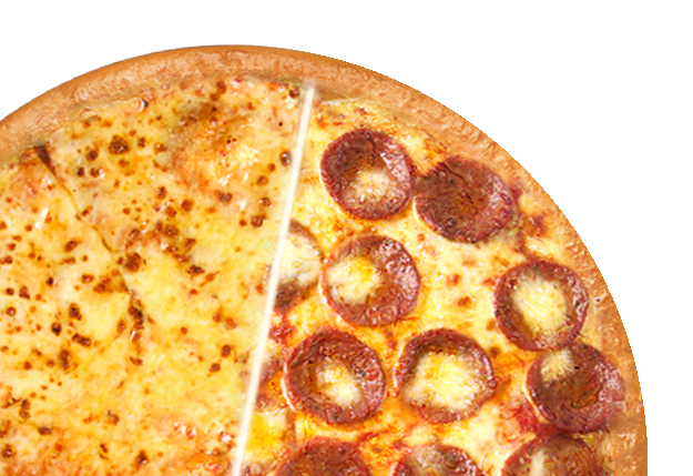 SPLITZZA Pepperoni & Margherita